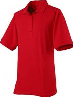Vertx Coldblack Women's Short Sleeve Polo | Red | Small - VTX4010PRDSMALL