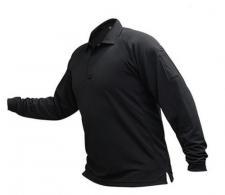 Vertx Coldblack Men's Long Sleeve Polo | Navy | 2X-Large - VTX4020PNV2XL