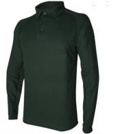 Vertx Coldblack Men's Long Sleeve Polo | Spruce Green | Medium - VTX4020PSGMEDIUM