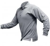 Vertx Coldblack Men's Long Sleeve Polo - Long | Light Grey | X-Large - VTX4020PTLTGXLARGE