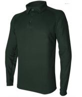 Vertx Coldblack Men's Long Sleeve Polo - Long | Spruce Green | Large - VTX4020PTSGLARGE