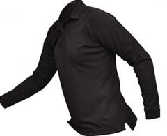 Vertx Coldblack Women's Long Sleeve Polo | Black | Small - VTX4030PBKSMALL