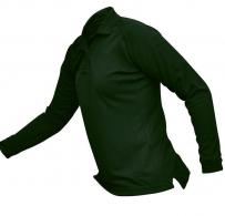 Vertx Coldblack Women's Long Sleeve Polo | Spruce Green | Large - VTX4030PSGLARGE