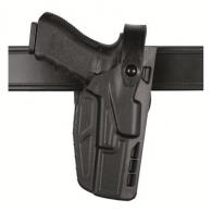 Model 7280 7TS SLS Mid-Ride, Level II Retention Duty Holster | Black | STX Plain | Right - 7280-8325-411