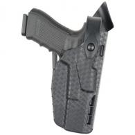 Model 7360 7TS ALS/SLS Mid-Ride, Level III Retention Duty Holster | Black | STX Plain | Right - 7360-2835-411 Model 7360 7TS ALS/SLS Mid-Ride, Level III Retention Duty Holster | Black | STX Plain | Right - 7360-2835-411