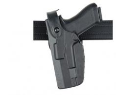 Model 7360 7TS ALS/SLS Mid-Ride, Level III Retention Duty Holster | Black | STX Plain | Left - 7360-2835-412