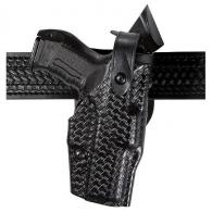 Model 6360 ALS/SLS Mid-Ride, Level III Retention Duty Holster | Cordovan | Plain | Right - 6360-447-051 Model 6360 ALS/SLS Mid-Ride, Level III Retention Duty Holster | Cordovan | Plain | Right - 6360-447-051