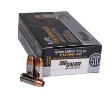 Sig Sauer Elite Performance 9mm Luger +P JHP 50rd LE/MIL/IOP - E9MMA2P-LE-50 Sig Sauer Elite Performance 9mm Luger +P JHP 50rd LE/MIL/IOP - E9MMA2P-LE-50