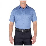 5.11 Tactical Company Shirt, Short Sleeve, Fire Navy, X-Large - 71391T-720-XL-T