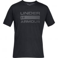 UA Team Issue Wordmark Short Sleeve | Black | Medium - 1329582001MD