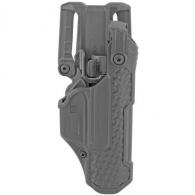 BLACKHAWK! T-Series L3D Level 2 Duty Holster GLK For Glock 17/19/22/23 RH - 44N500BWR
