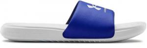 Undr Armour Ansa Fixed Slides, Blue/White, Size 9 - 30237611059