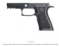 SIG GRIP MOD ASSY 320CRY BLK - GRIP-MODX-CA-943-LG-BLK