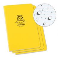 STAPLED NOTEBOOK - FIELD FLEX - JOURNAL - YELLOW - 3 PACK - 391FX STAPLED NOTEBOOK - FIELD FLEX - JOURNAL - YELLOW - 3 PACK - 391FX