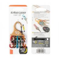 KeyRack Locker S-Biner Aluminum - Assorted Colors - KLKA-29BG-R6