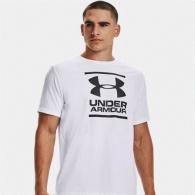 UA GL Foundation SS T-WHT,MD - 1326849100MD