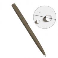 All-Weather Metal Clicker Pen - Dark Earth Pen with Black Ink - FDE97