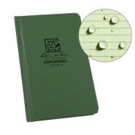 Fabrikoid Universal Mini Bound Book - 4.25 x 6.75 - Green - 970F-M