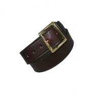 1 3/4 Lined Garrison Belt - 6505L-BRN-3-40-GLD