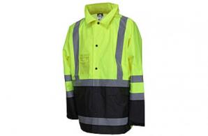 Class 3 Hi-Vis Waterproof Rain Jacket - 508SJM