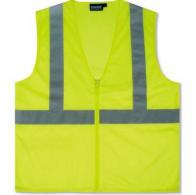 Class 2 Mesh Lime Safety Vest - V2CL2MLZM
