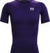 UA Men's HeatGear Short Sleeve Purple 3XL