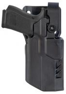 TELR X5000 Light Bearing Holster for Glock 19 w/ Duty Belt - Weave Finish - X5000-19HO-1W