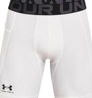 HeatGear Armour Compression Shorts White/XL - 1361596100XL