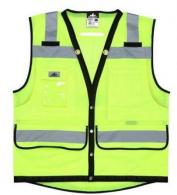 Class 2 Lime Premium Surveyor Safety Ves - VSURVMLBL