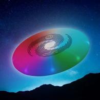 Rechargeable Light Up Flying Disc - FFDR-07S-R8