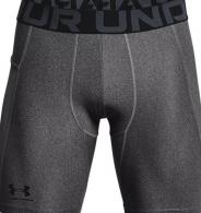 UA Men's HeatGear Armour Compression Shorts Carbon Heather/Black 2X - 13615960902X