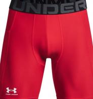 UA Men's HeatGear Armour Compression Shorts Carbon Red XL - 1361596-600-XL