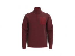 UA Men's Specialist Henley 2.0 Long Sleeve Stadium Red/Chestnut Red 2XL - 1316276-611-XXL