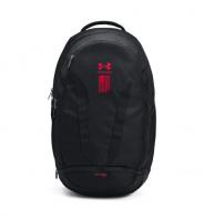 UA Hustle 5.0 Backpack Black/Red - 1361176-017-OSFA
