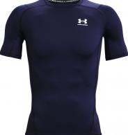 UA Men's HeatGear Short Sleeve Midnight Navy Size XXL - 1361518-410-XXL