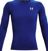 UA Men's HeatGear Armour Long Sleeve Royal/White X-Large - 1361524400XL