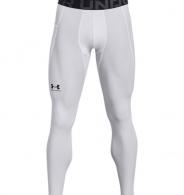 UA Men's HeatGear Armour Leggings White/Black 2XL - 13615861002X