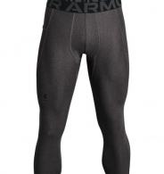 UA Men's HeatGear Armour 3/4 Leggings Carbon Heather/Black 2XL - 13615880902X