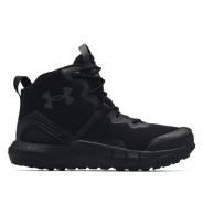 UA Men's Micro G Valsetz Side-Zip Mid Tactical Boots Black Size 7.5 - 30237470017.5