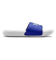 UA Men's Ansa Fixed Slides Halo Gray/Royal Size 15 - 302376110515