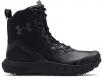 UA Men's Micro G Valsetz Leather Waterproof Tactical Boots Black/Jet Gray Size 6.5 - 30242660016.5