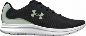 Under Armour Women's UA Charged Impulse 3 Jet Gray/Illusion Green Sz10.5 - 3025427-106-10.5