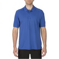 5.11 Tactical Helios Short Sleeve Polo Blue Medium - 41192-692-M