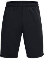 UA Men's Tech Graphic Shorts Black/Lime Surge Small - 1306443018SM