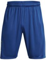 UA Men's Tech Graphic Shorts Blue Mirage/Starfruit Medium - 1306443471MD