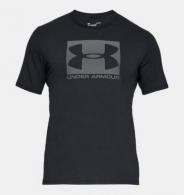 UA Men's Boxed Sportstyle Short Sleeve T-Shirt Black/Graphite Small - 1329581001SM