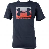 UA Men's Boxed Sportstyle Short Sleeve T-Shirt Academy/Red Small - 1329581408SM