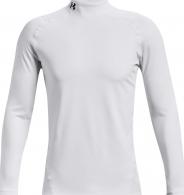UA Men's ColdGear Fitted Mock White 3X-Large - 13660661003X