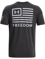 UA Men's Freedom Banner T-Shirt Jet Gray/Steel Small - 1370818010SM