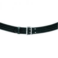 Safariland Contoured Buckleless 2" Black Suede Lined Hi-Gloss Duty Belt Size 32 - 872-32-9B